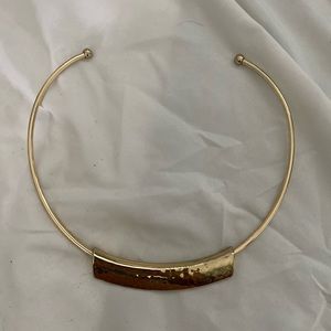 Gold choker
